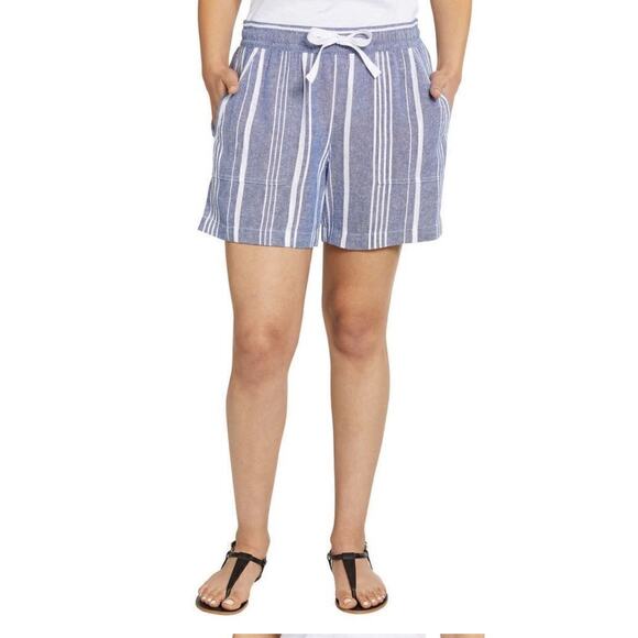 Nautica Tie Waist Lightweight Shorts Sz Large - Picture 1 of 8